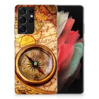 Samsung Galaxy S21 Ultra | Silliconen Back Cover | Kompas - thumbnail