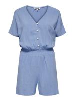 Only Onlsiesta S/s Linen Bl Playsuit Pnt 15322849 Jumpsuit Azurine - thumbnail