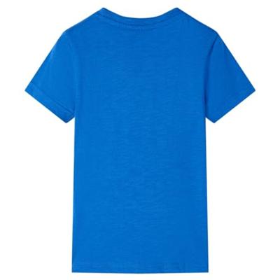 Kindershirt 104 blauw Kindershirt 104 blauw