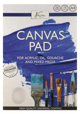 Canvasblok nassau fine art 24x30cm katoen 10 vel