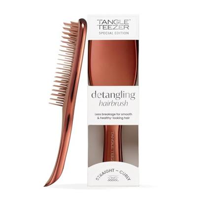 Tangle Teezer the ultimate detangler chrome chocolate bronze