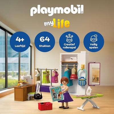 PLAYMOBIL My Life creatieve modeontwerper 72082