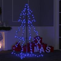 VidaXL Kegelkerstboom 160 led's binnen en buiten 78x120 cm - thumbnail