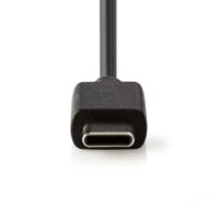 Auto-oplader | 3,0 A | Vaste kabel | USB-C | Zwart - thumbnail