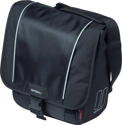 Basil sport design commuter bag - fietsrugtas zwart 18l - thumbnail