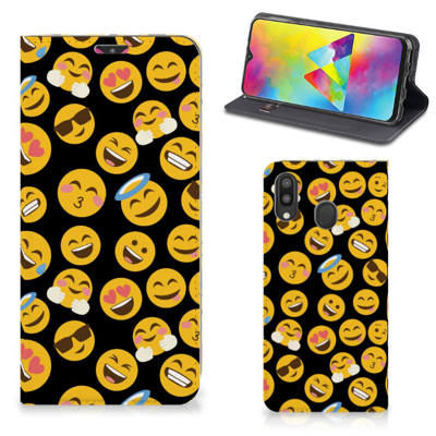 Samsung Galaxy M20 | Hoesje met Magneet | Emoji Samsung Galaxy M20 | Hoesje met Magneet | Emoji