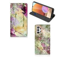 Bookcase Samsung Galaxy A32 4G | A32 5G Enterprise Editie Letter Painting - thumbnail