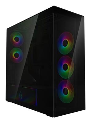 Arctic Xtender Midi-tower PC-behuizing, Gaming-behuizing Zwart