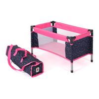 Poppen Reisbedje - Confetti Pink - thumbnail