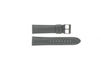 Guess horlogeband W18549G2 Leder Grijs 22mm - thumbnail