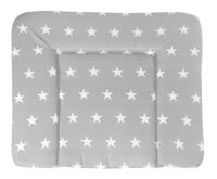 Materassino fasciatoio - ROBA - LITTLE STARS - 85 x 75 cm - Grigio con stelle bianche - thumbnail