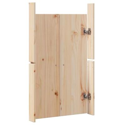 VidaXL Keukendeur bruin eiken 50 x 9 x 82 cm massief grenenhout VidaXL Keukendeur bruin eiken 50 x 9 x 82 cm massief grenenhout