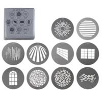 Nanlite Projection Attachment GOBO Set 1 - M-size (10pcs) - thumbnail