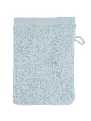 The One Towelling Washand 16 X 21 Cm Zilvergrijs