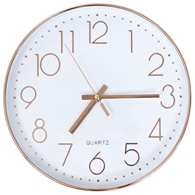VidaXL Wandklok 30 cm roségoud VidaXL Wandklok 30 cm roségoud