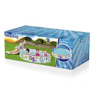Bestway Stijve Kinderzwembad PVC Vissen 152x25 cm +2 Jaar Tuin 55029 - thumbnail