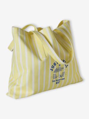Katoenen tas lichtgeel