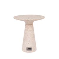 Zuiver Ronde Bijzettafel 'Victoria' Terrazzo, 41cm - thumbnail
