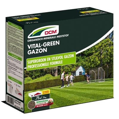 DCM Mest Vital Green voor gazon - 3 kg DCM Mest Vital Green voor gazon - 3 kg