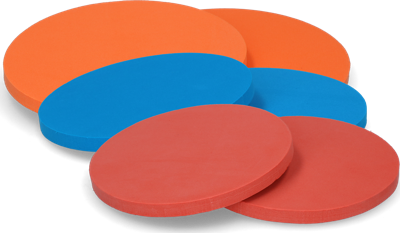 Hoefschoen zool los 155 mm L blauw Hoefschoen zool los 155 mm L blauw