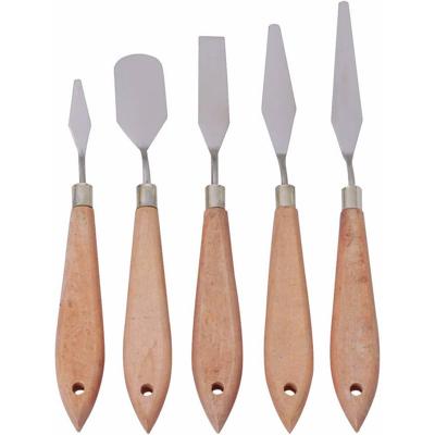 Reely RE-7042686 Spachtelset 5-delig, Hoog-elastisch Reely RE-7042686 Spachtelset 5-delig, Hoog-elastisch