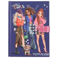 TOPModel dagboek City Girls met geheime code - thumbnail