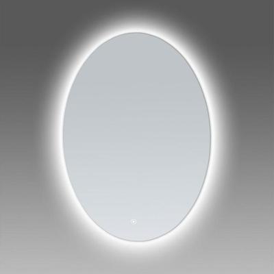 Brauer Ruby Spiegel - Ovaal - 60 cm - met Directe LED-Verlichting - Dimbaar - met Touchbediening