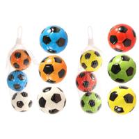 Voetballetjes 3 stuks in net Ø6cm - thumbnail