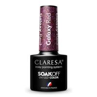 Claresa uv/led gellak 5ml galaxy red - thumbnail