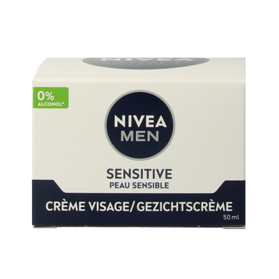 Nivea Men gezichtscreme sensitive 50 Milliliter Nivea Men gezichtscreme sensitive 50 Milliliter