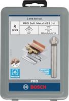 Bosch Accessories 2608597527 Kegelverzinkboorset 6-delig 6.3 mm, 8.3 mm, 10.4 mm, 12.4 mm, 16.5 mm, 20.5 mm HSS Cilinderschacht 1 set(s) - thumbnail
