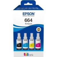 Epson C13T66464A inktcartridge 4 stuk(s) Compatibel Zwart, Cyaan, Magenta, Geel - thumbnail