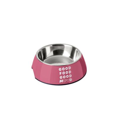 Voerbak voor honden Hunter Chester Roze 160 ml