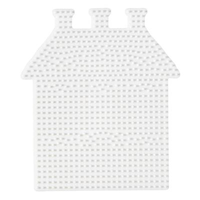 Hama strijkkralenbordje - huis