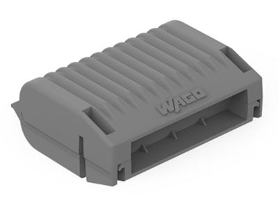 WAGO 207-1432 207-1432 Gelbox voor verbindingsklemmen Flexibel: - Massief: - 1 stuk(s) Grijs