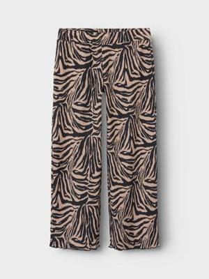 Name it zomer broek meisjes - roze - wide leg fit - Nkftipia