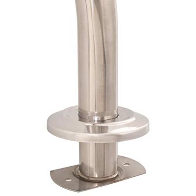 VidaXL Zwembadladder met 3 sporten 120 cm roestvrij staal 304