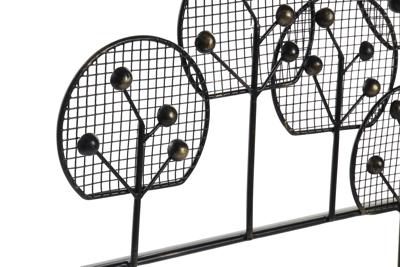 Wanddecoratie DKD Home Decor Zwart Gouden Loft 105 x 6 x 56 cm