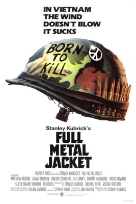 Poster - Full Metal jacket, 1987, Originele Filmposter, Premium Print, Professioneel Fotopapier