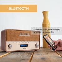 Denver DAB-36LW LIGHT WOOD Radio DAB+, VHF (FM) Hout (mat) - thumbnail