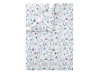 LIVARNO Renforcé-dekbedovertrek, 140 x 200 cm (bloemen) - thumbnail