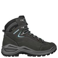 Lowa Renegade Evo GTX Mid S Hoge Wandelschoen Dames Asphalt/Turqoise 6 - thumbnail