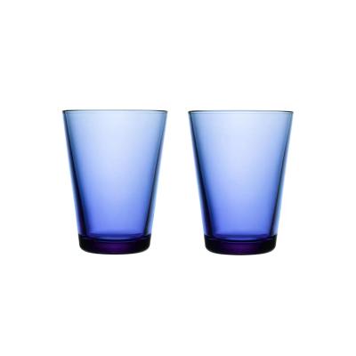 IITTALA - Kartio - Glas 0,40l Ultramarijn set/2 IITTALA - Kartio - Glas 0,40l Ultramarijn set/2