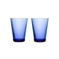 IITTALA - Kartio - Glas 0,40l Ultramarijn set/2 - thumbnail