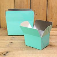 Bonbon doosjes - Chocolade doosje - Zeegroen 135 basic laag - 12 stuks - thumbnail