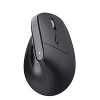 Trust Bayo+ Ergonomische muis Bluetooth Optisch Zwart 6 Toetsen 800 dpi, 1200 dpi, 1600 dpi, 2400 dpi Ergonomisch, Geluidsarme toetsen, Geïntegreerd - thumbnail