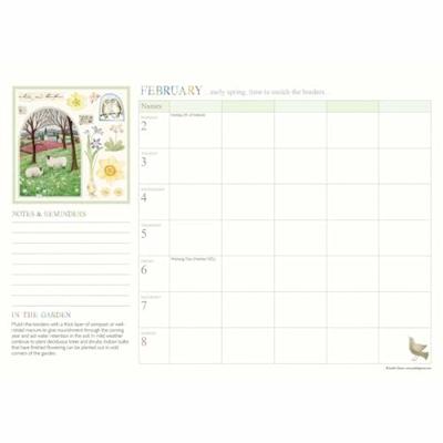 Judith Glover, Tuindagen A4 Familie Organiser 2026