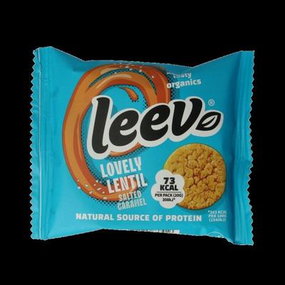 Leev Lovely lentil cakes caramel bio 20 Gram Leev Lovely lentil cakes caramel bio 20 Gram