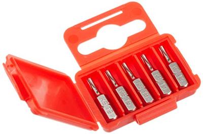 KS Tools 911.2310 9112310 Torx-bit T 9 Speciaal staal Vernikkeld C 6.3 5 stuk(s)