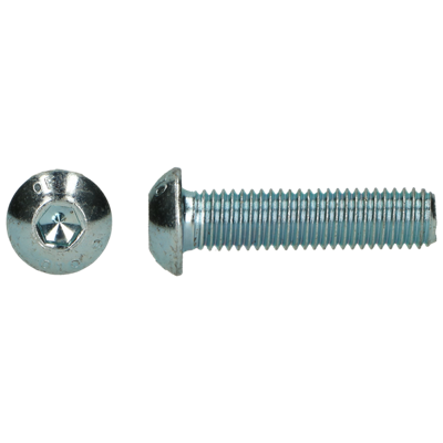 pgb-Europe PGB-FASTENERS | BZK-bolkopschroef 10.9 ISO 7380-1 M 5x8 Zn | 200 st 073801101005000083
